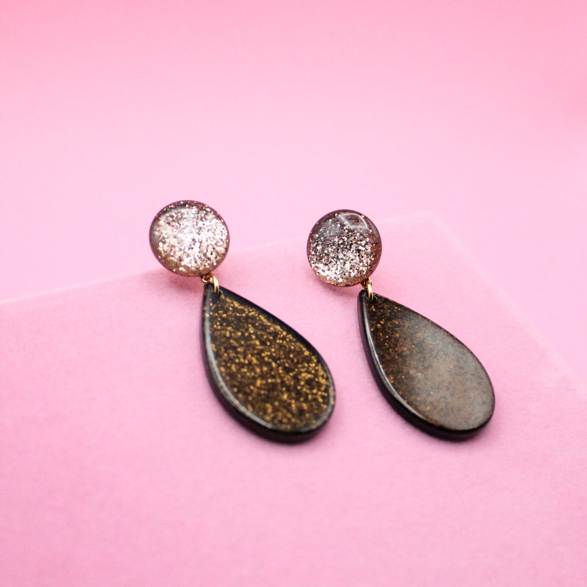 Boucles Giulia – Marron & Doré