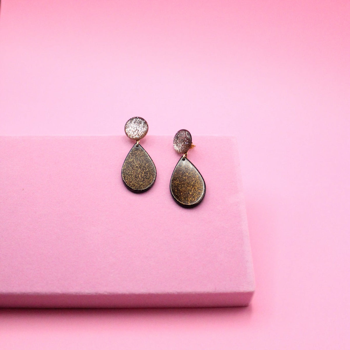 Boucles Giulia – Marron & Doré