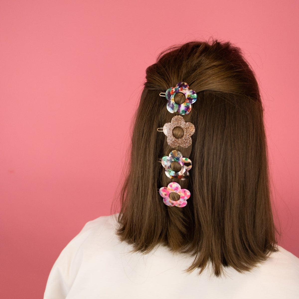 Barrette Marguerite – Golden