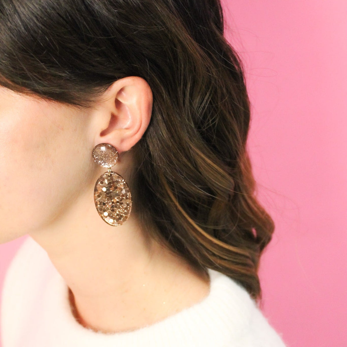 Boucles d'oreilles Lina - Doré